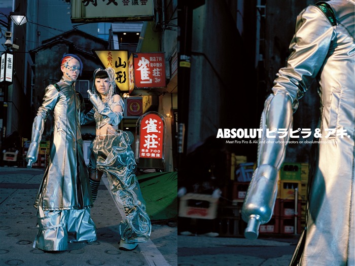 Absolut Fondos de Licor Publicidad #4