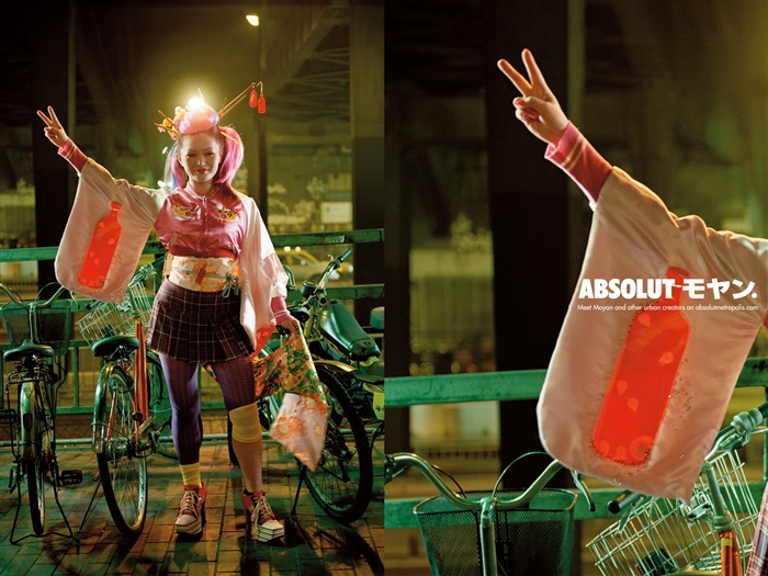 Absolut Fondos de Licor Publicidad #5