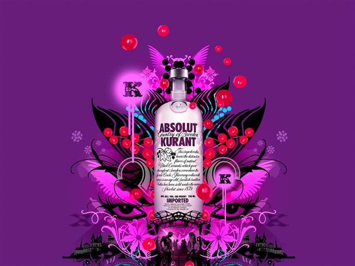 Absolut Fondos de Licor Publicidad #11