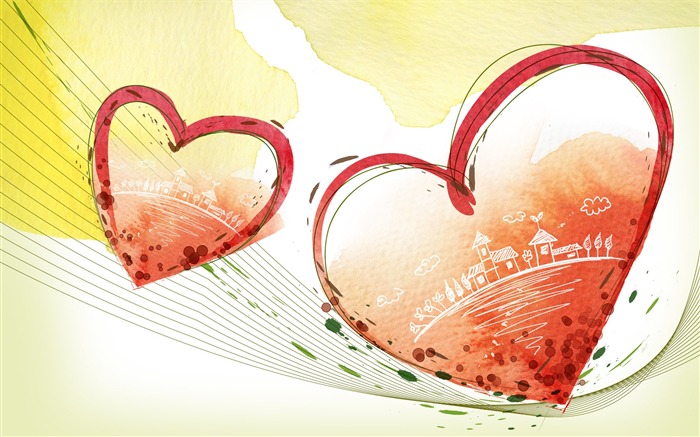 Valentinstag Love Theme Wallpaper (3) #10