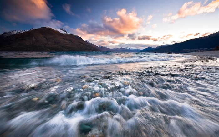 New Zealand's malerische Landschaft Tapeten #28