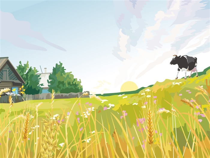 Vector Scenery Wallpapers (1) #10