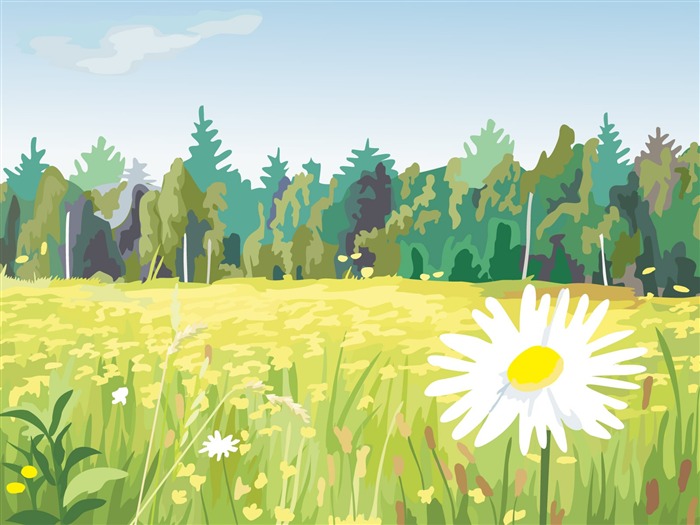 Vector Scenery Wallpapers (1) #12