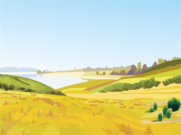 Vector Scenery Wallpapers (1) #16