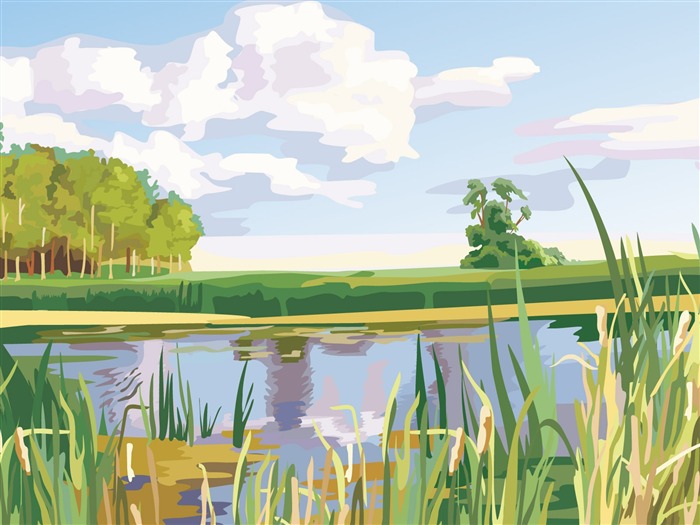 Vector Scenery Bilder (2) #6