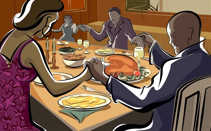 Thanksgiving theme wallpaper (2) #9