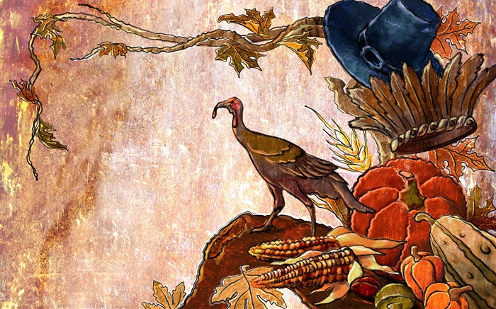 Thanksgiving theme wallpaper (2) #20