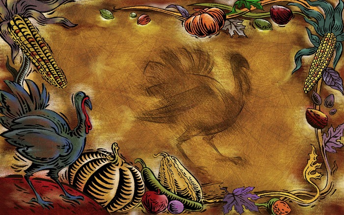 Thanksgiving theme wallpaper (3) #20