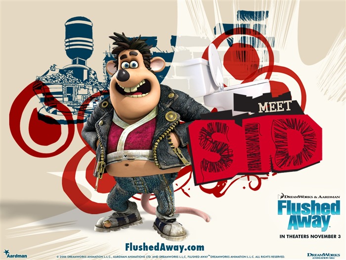 Flushed Away fond d'écran #15