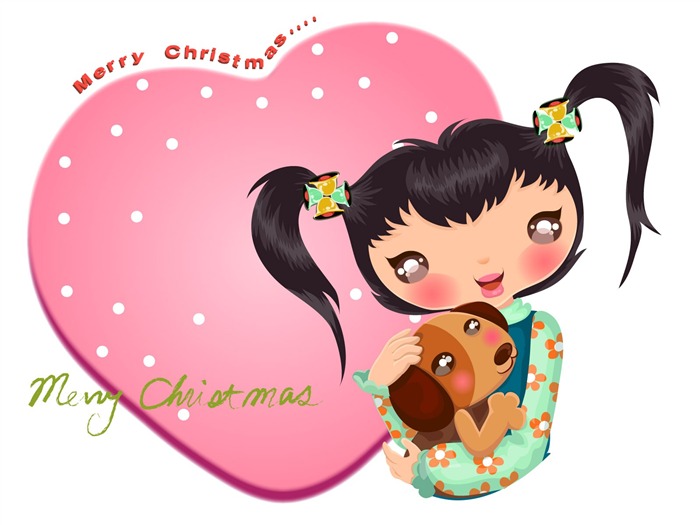 Vector Christmas wallpapers (2) #6