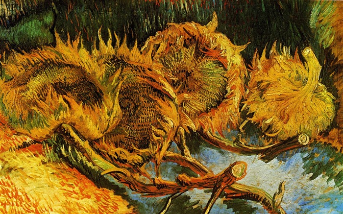 Vincent Van Gogh painting wallpaper (1) #3