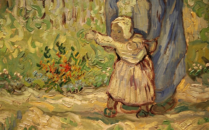 Vincent Van Gogh malování tapety (1) #7