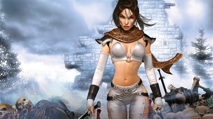 1080 Spiele Women CG Wallpaper (3) #12