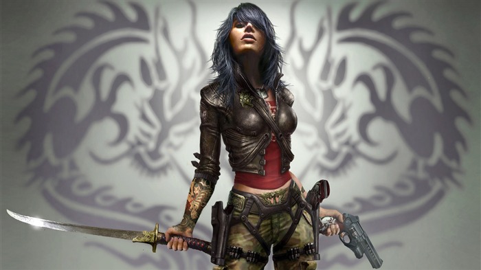 1080 Games Women CG wallpapers (3) #17