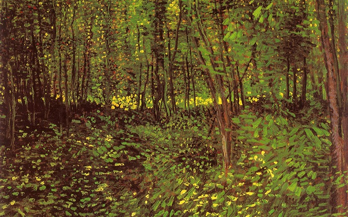 Vincent Van Gogh malování tapetu (2) #4