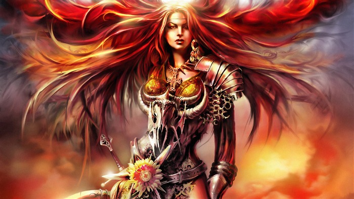 1080 Spiele Women CG Wallpaper (4) #1