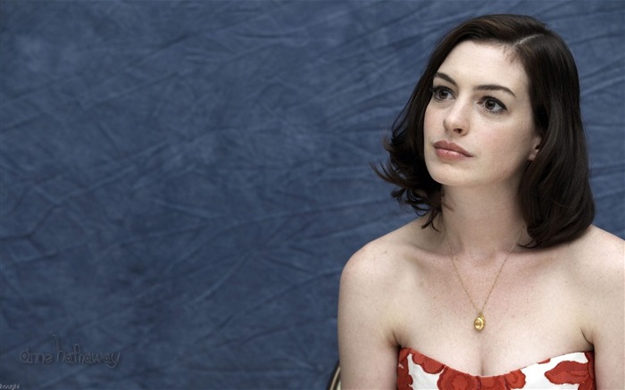 Anne Hathaway 安妮·海瑟薇美女壁紙 #4