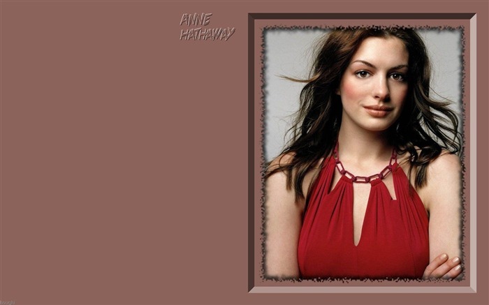 Anne Hathaway 安妮·海瑟薇美女壁紙 #8