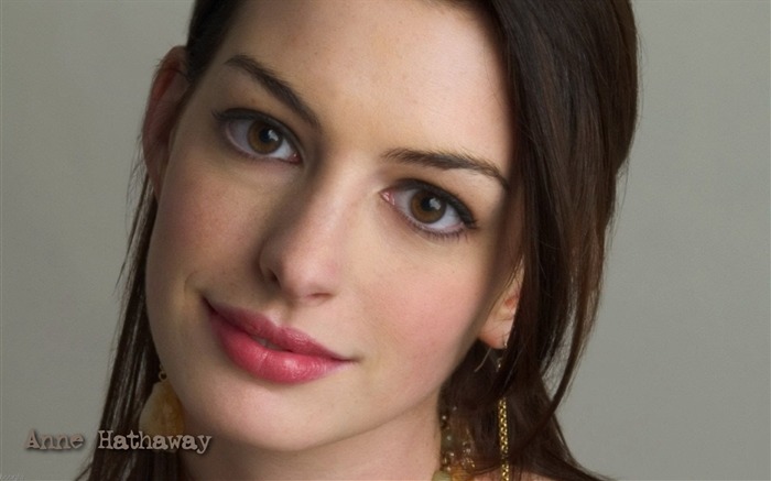 Anne Hathaway schöne Tapete #12