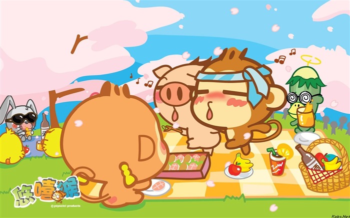 Yau giggle monkey wallpaper #11