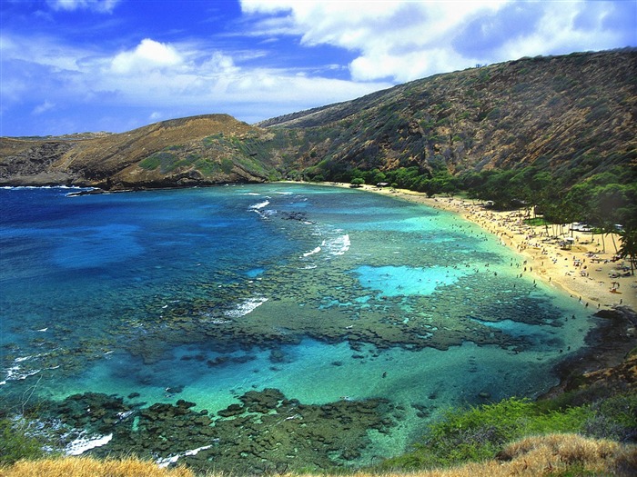 바탕 화면 하와이의 아름다운 풍경 #24