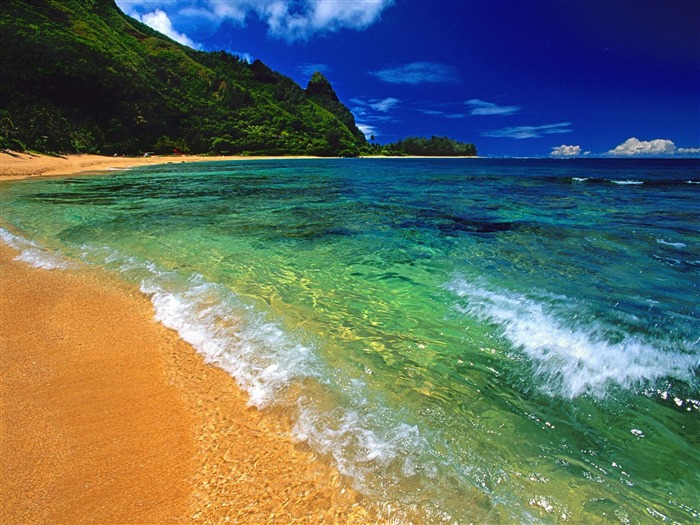 바탕 화면 하와이의 아름다운 풍경 #33