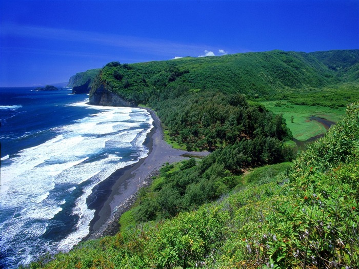 바탕 화면 하와이의 아름다운 풍경 #36