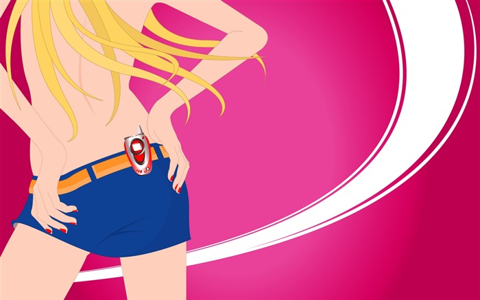 Vector Wallpaper femmes urbaines (1) #9