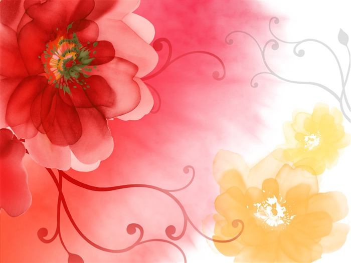 Synthetic Flower Wallpapers (1) #1