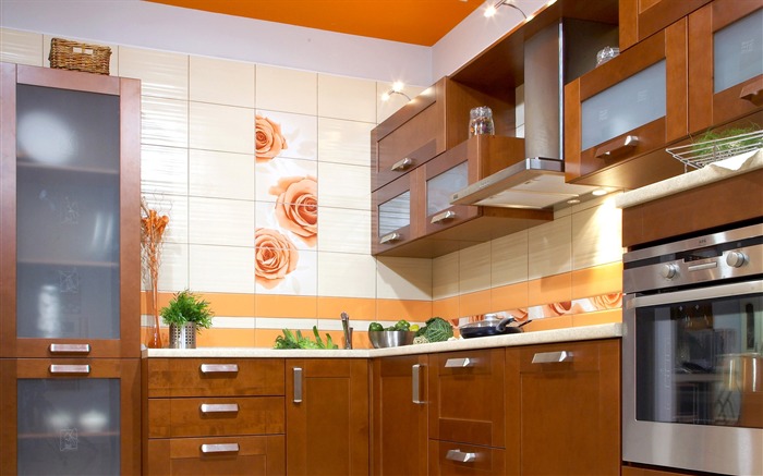 Kitchen Photo Wallpaper (2) #1