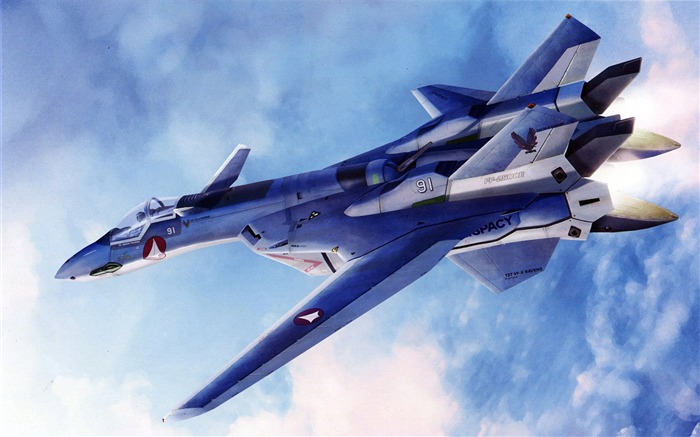 Macross fighter wallpaper (2) #9