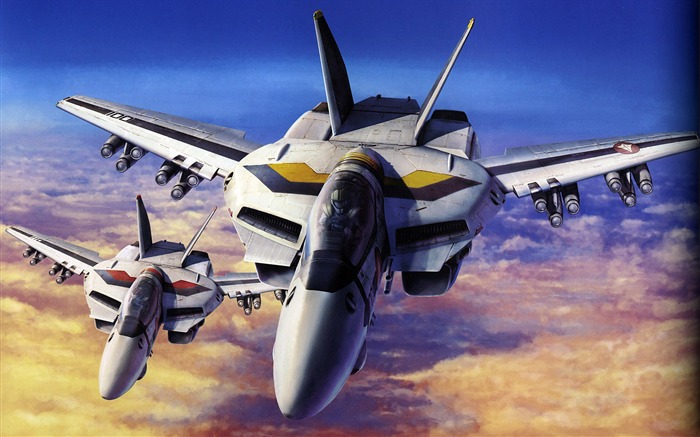 Macross fighter wallpaper (2) #20