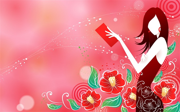 Vector happy childhood Wallpaper (8) #2