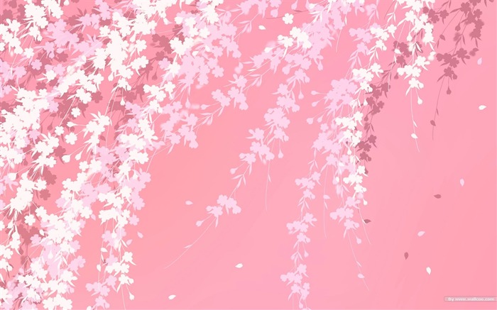 ピンク 桜の花びら 桜吹雪 壁紙 和風 和柄 日本的 テイストなpcデスクトップ壁紙 画像集 画像大量 Naver まとめ