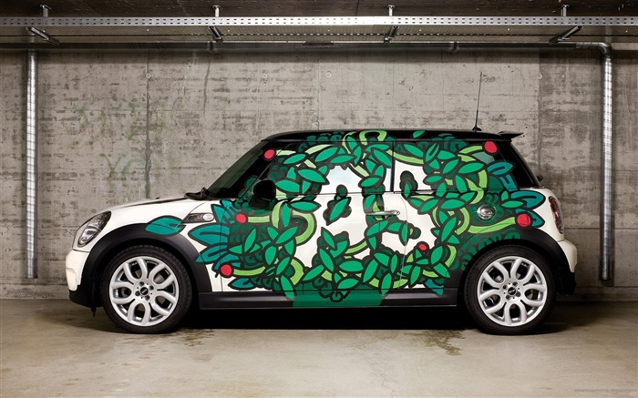 Personalisierte gemalten Tapeten Auto #20