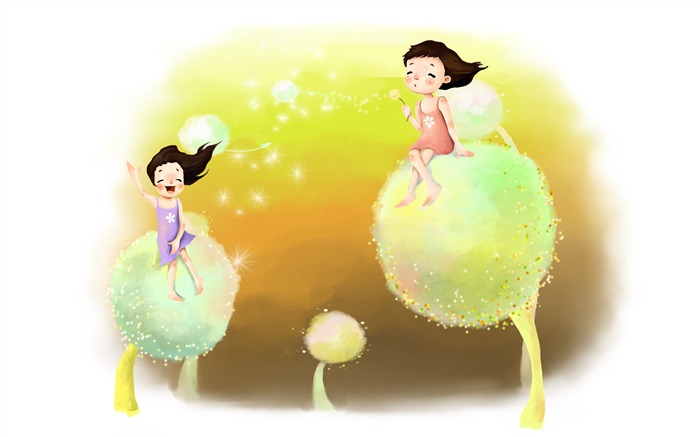 Widescreen wallpaper childhood dream (2) #13