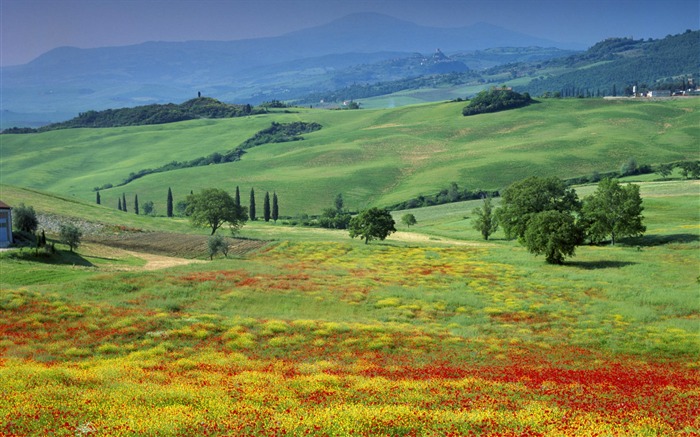 Italienische Landschaft Wallpaper (2) #19