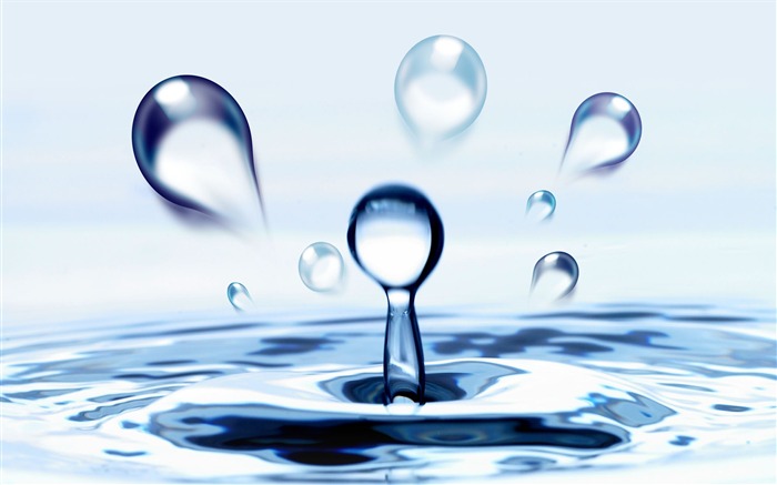 Colorful Water drops HD wallpaper #14