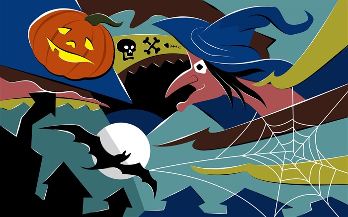 Halloween Téma Tapety na plochu (3) #18