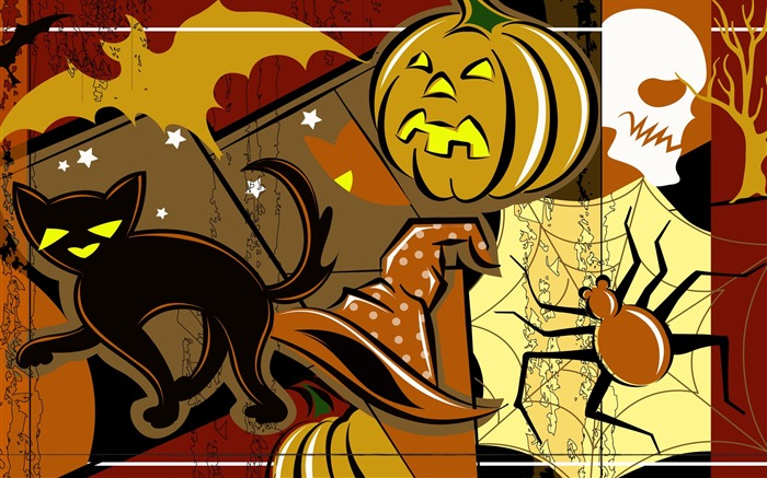 Fonds d'écran thème de l'Halloween (4) #13