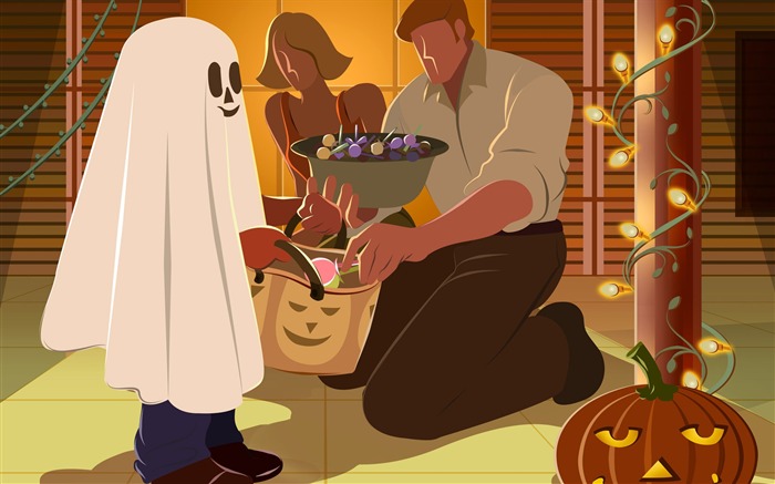Fonds d'écran thème de l'Halloween (5) #17