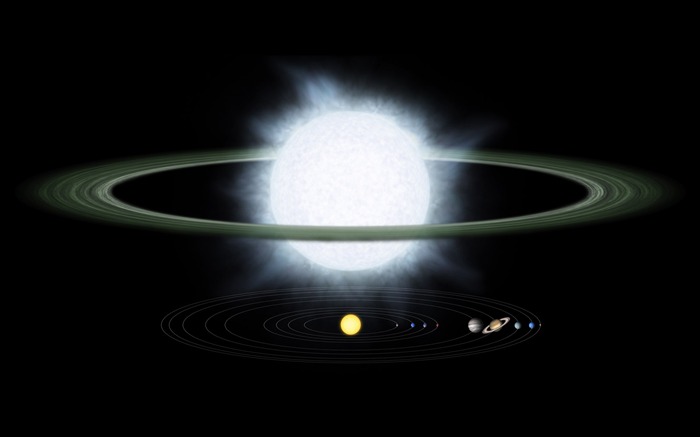 ワイド壁紙星地球 (2) #8