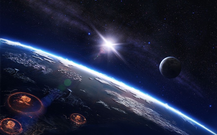 Widescreen wallpaper Star Earth (2) #20