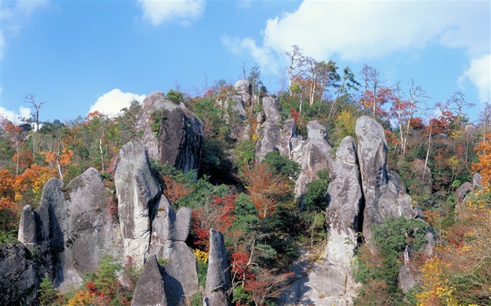 fondos de pantalla panorámica del paisaje japonés #16