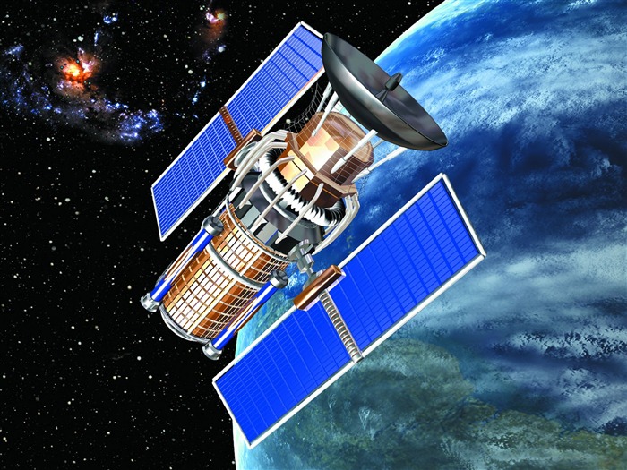 Satelliten-Kommunikations-Tapete (1) #15