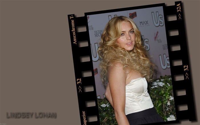 Lindsay Lohan hermoso fondo de pantalla #4