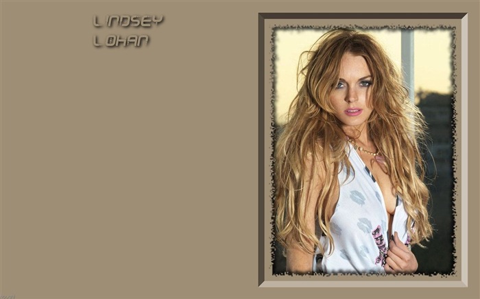 Lindsay Lohan beautiful wallpaper #7