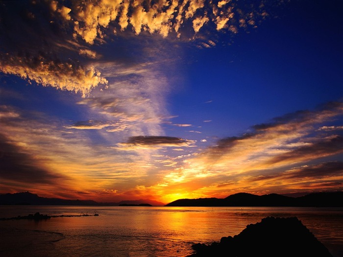 Selected sunrise and sunset wallpaper (2) #16