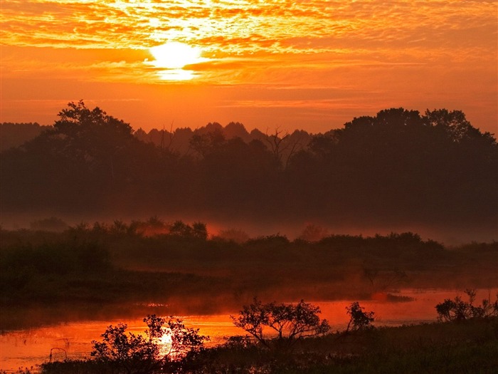 Certaines lever et coucher de soleil fonds d'écran (2) #17