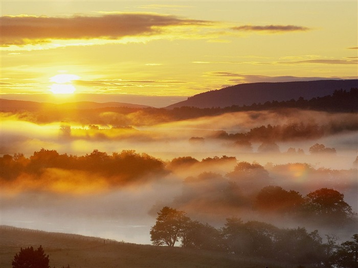 Certaines lever et coucher de soleil fonds d'écran (2) #20